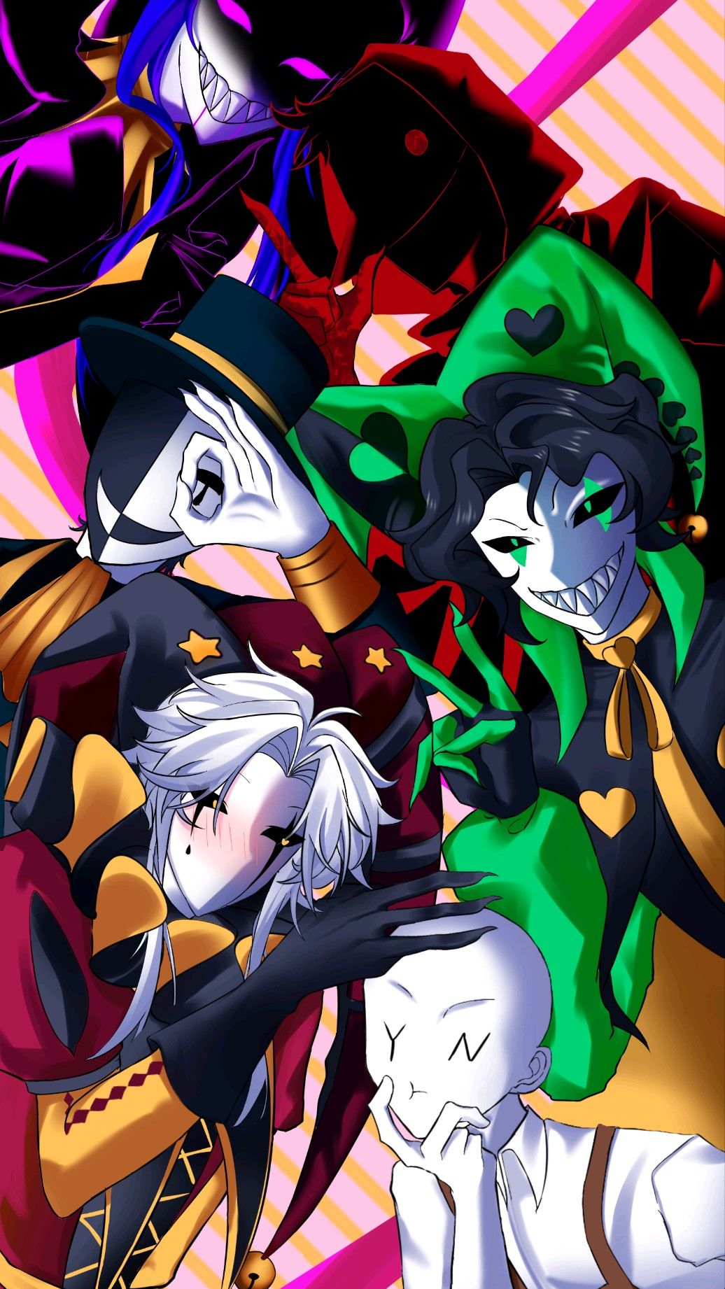 Pierrot Kawaii Coloring Page 23